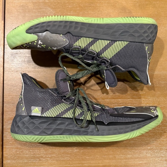 Adidas Men’s Pro Boost Low Basketball Shoes Digi Camo Green Gray‎ FW8525 Size 13 - Picture 5 of 10